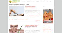 Desktop Screenshot of ejerciciospara.com